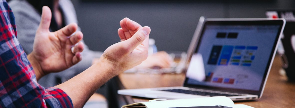 black smartphone near person